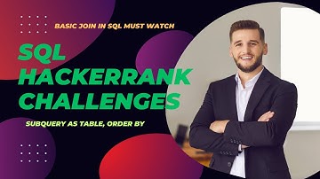 sql hackerrank challenges #coding  #sqlserver #subquery #database  #challenge #programminglanguage