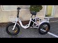 E-Trike unboxing and assembly E Bike