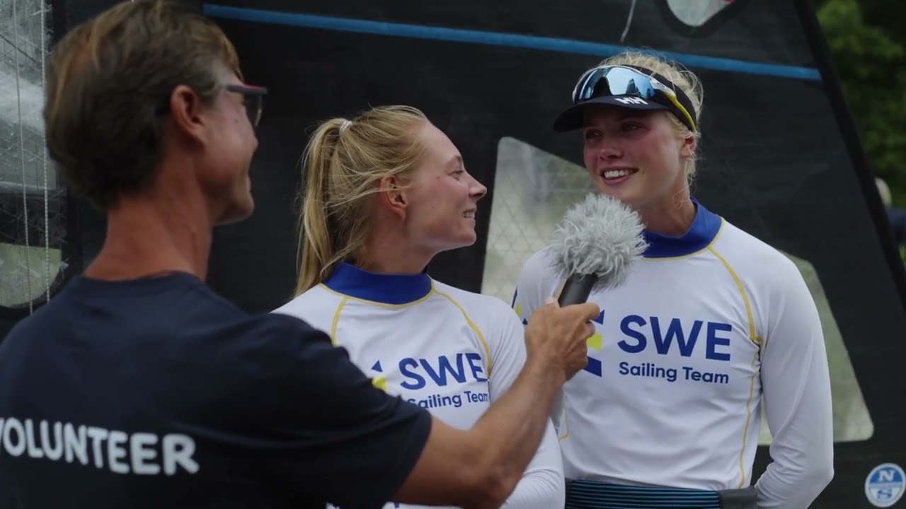 2022 49erFX World Championships - Interview with Bobeck and Netzler