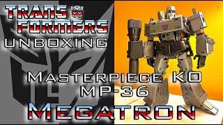 TRANSFORMERS - [ MEGATRON - KO MASTERPIECE - MP-36 ] - Unboxing / Review by Cerebral Comics - 🎬 Content Creator 382 views 3 months ago 1 hour, 24 minutes