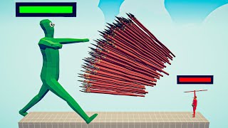 ZOMBIE GIANT vs EVERY GOD - Totally Accurate Battle Simulator TABS