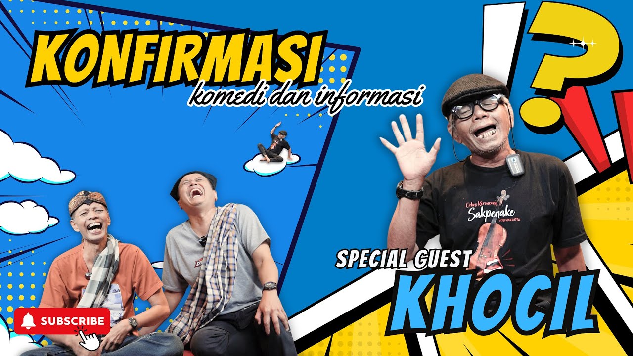 Tua-Tua Tapi Ketawa! Khocil Bikin Satu Studio Ngakak Guling-Guling! | KONFIRMASI