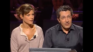 Qui veut gagner des millions ? Alain Chabat et Marina Foïs 09/04/2004