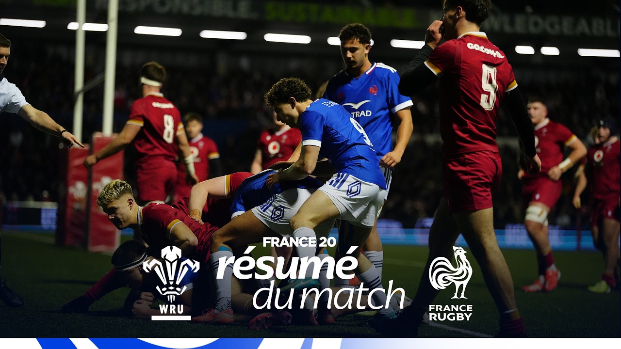 Tournoi des Six Nations moins 20 ans 2026 : Pays de Galles - France, le résumé
