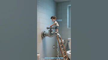 Tiny Me Vs The Giant Faucet You Won T Believe What Happens Funny Short English Shorts 