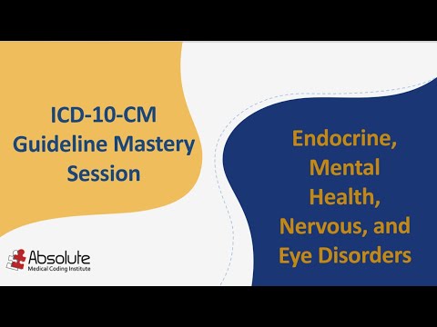 ICD 10 CM Guideline Mastery-  Week 4