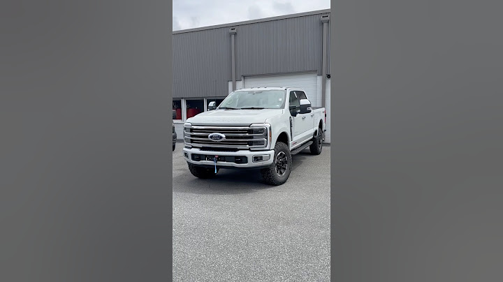 2025 F-250 Platinum Tremor