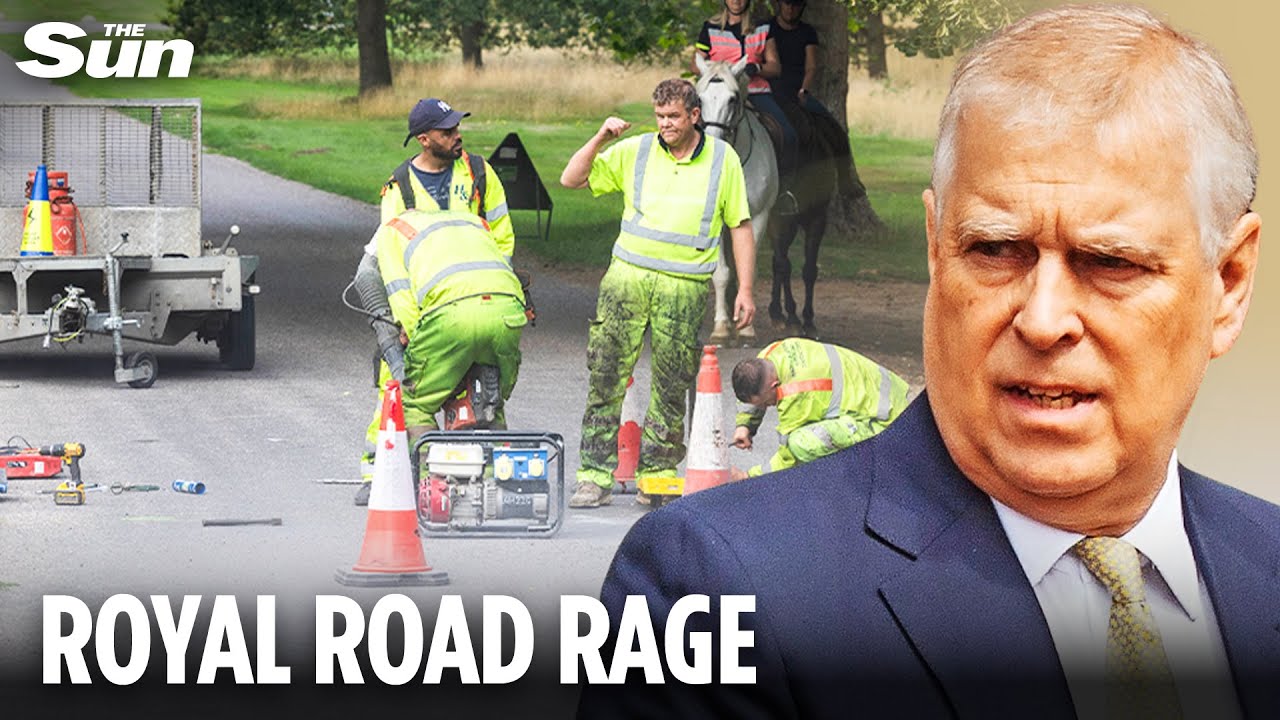Prince Andrew launches foul-mouthed RANT at builders from his 'high horse' near Windsor ho