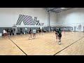 Wave 15-Dianne vs SBVC Girls 15 Molten first set