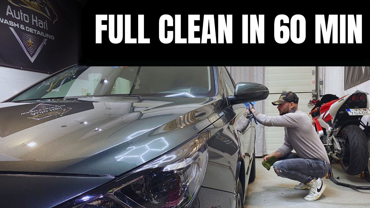 How to Clean Your Car at Home in 1 Hour | Full Interior & Exterior Detail