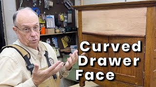 Crafting the Curved Drawer Face for a Dry Sink