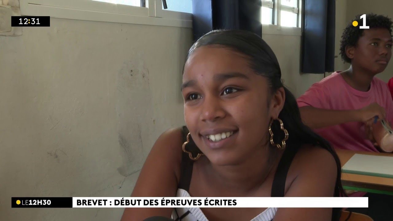 Coup d’envoi des épreuves du brevet pour 14 839 collégiens à La Réunion.