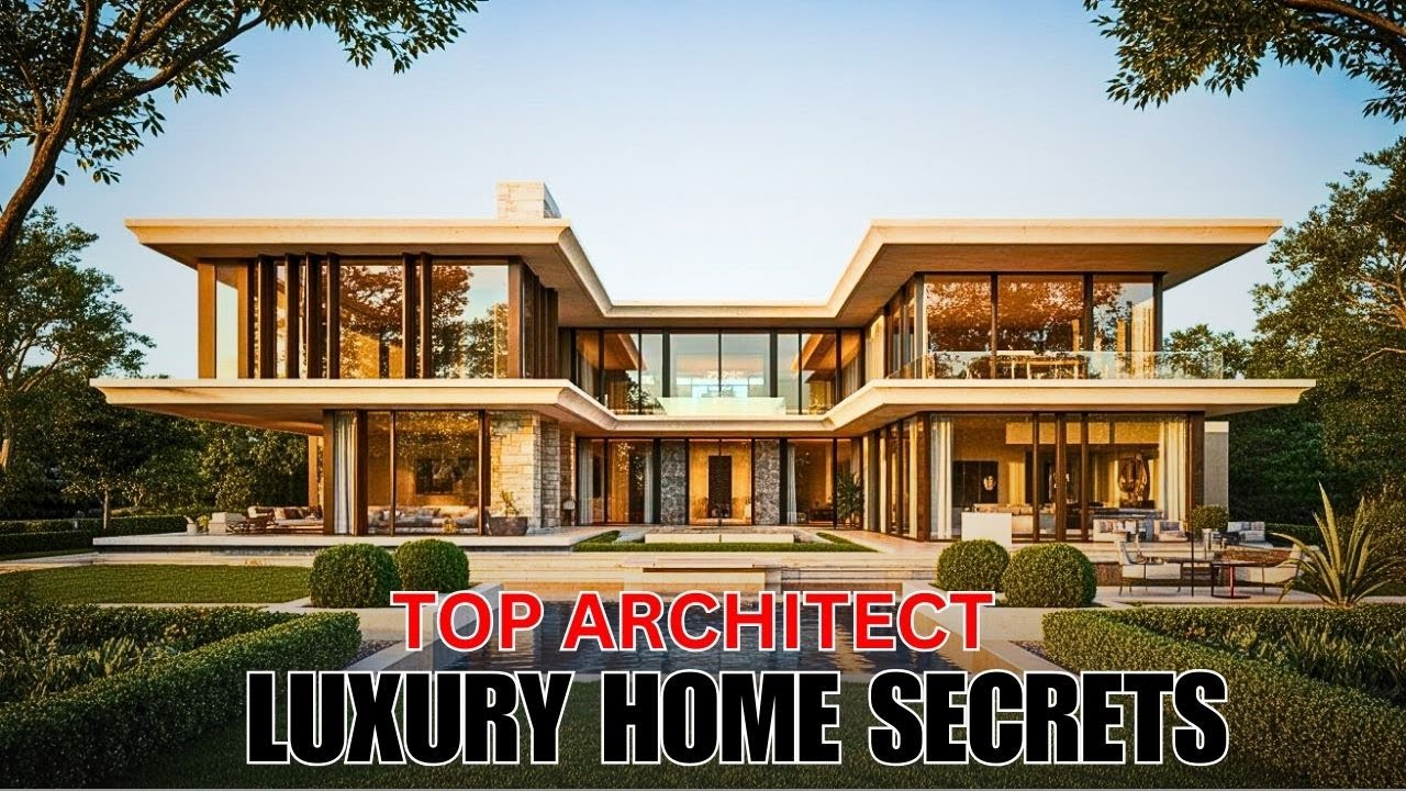 Top Architect Reveals BEST Kept Secrets of LUXURY American Homes