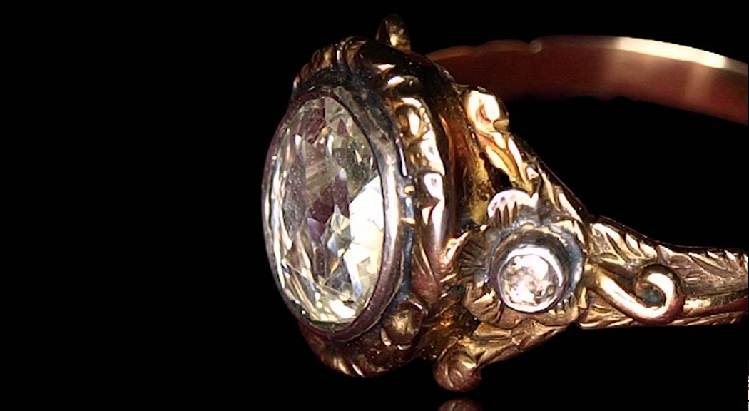 Georgian Era Garnet & Pearl Ring Antique Ornate 22k Gold Women's Gift  Jewelry | eBay
