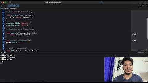 Swift Functions Made Easy | Episode 3 | IOS Swift Series