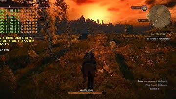 fx 8320 with a GTX 1060 3gb: THE WITCHER 3
