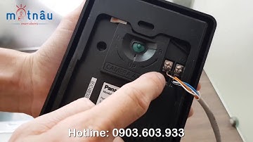 Giới thiệu sản phẩm chuông cửa có hình panasonic VL-SV71VN - www.matnau.vn