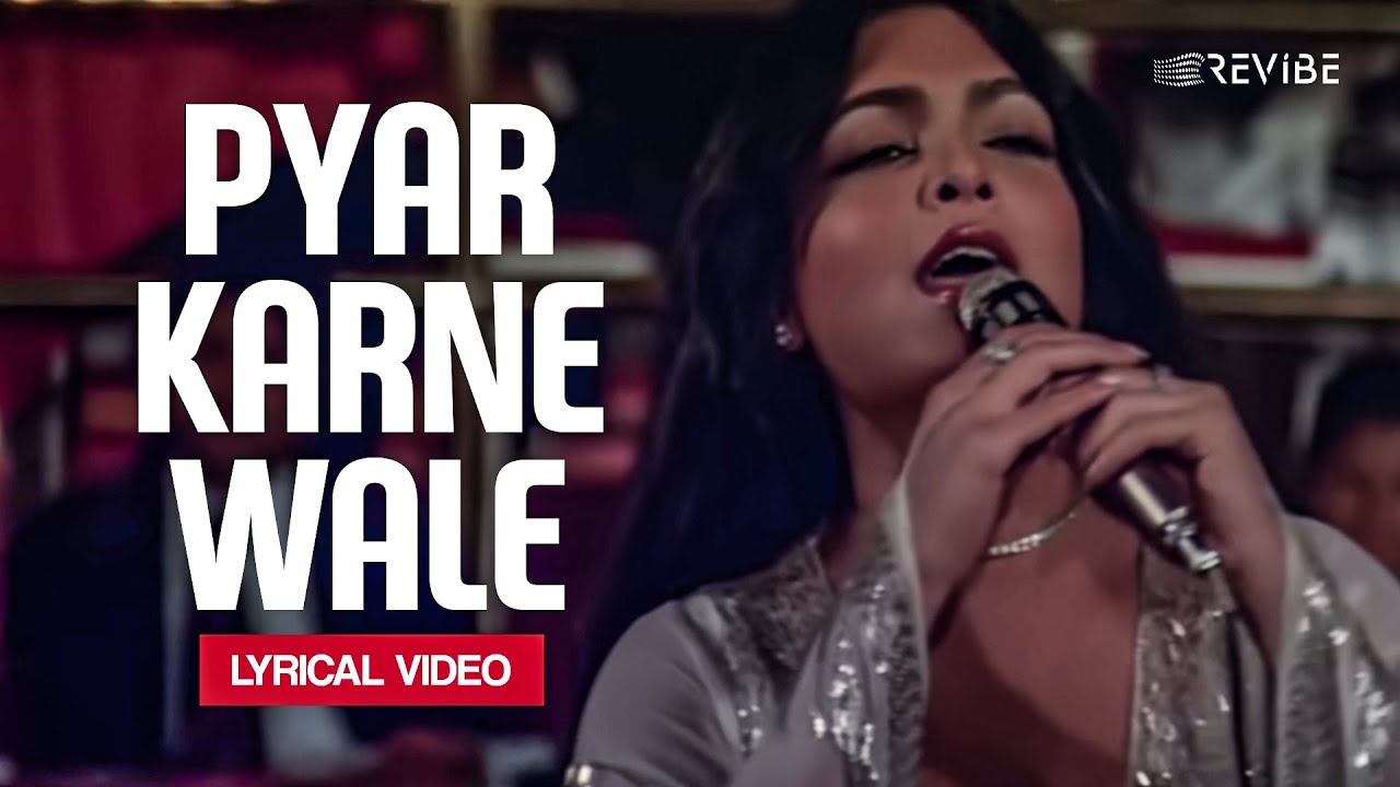 Pyar Karne Wale Lyrical Video  Asha Bhosle  Shaan