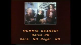 Mommie Dearest (1981) movie review - Sneak Previews with Roger Ebert and Gene Siskel