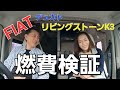 【キャンピングカー】2019年製FIATデュカト　リビングストーンK3 燃費検証