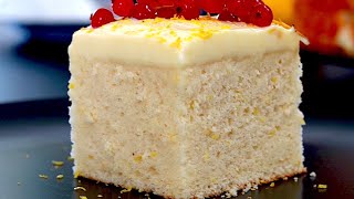 LEMON CAKE RECIPE (moist sponge cake)