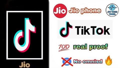 jio phone tik tok install tamil | 2020 new update | without Omni SD | 100% real proof
