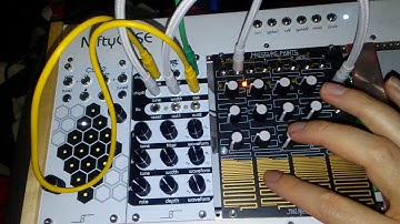 Eurorack modular noise generator - Pressure Points, Chipz, and the NiftyCase