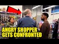 WATCH: Man Tries to RAM Shopping Cart into Woman, Anti-Karens Step In