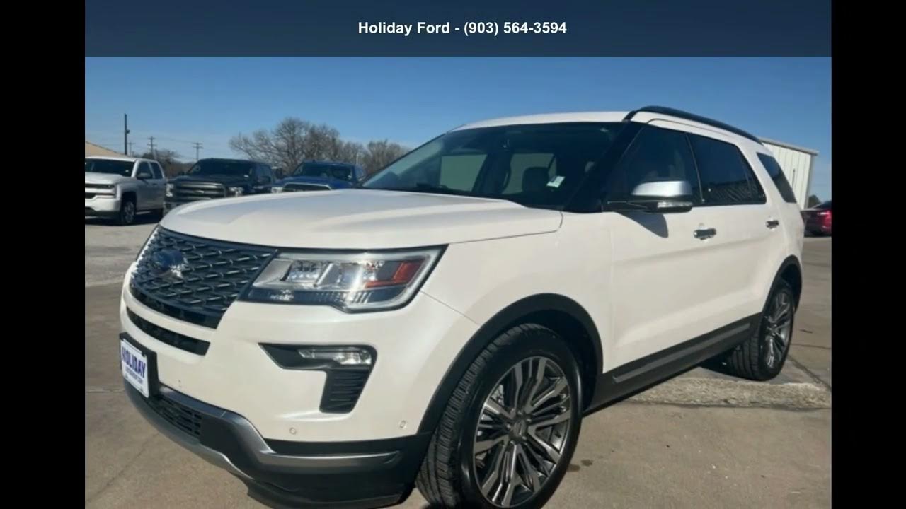 2018 ford explorer platinum holiday ford whitesboro youtube