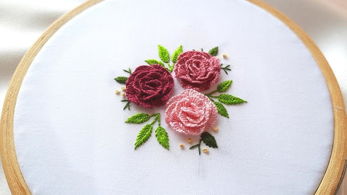 Easy to Do: Ribbon Embroidered Rose: DIYs в журнале Ярмарки Мастеров