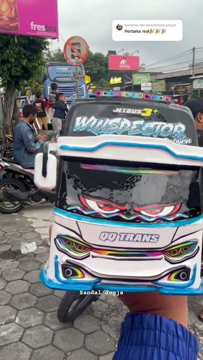 MINIATUR BUS WINSPECTOR KEREN🤩 #automobile #basuri #busmania #bussid #games #telolet #shorts