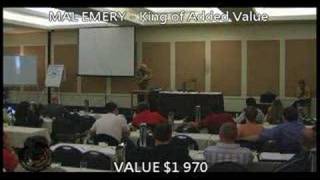 mal emery - mars bar auction