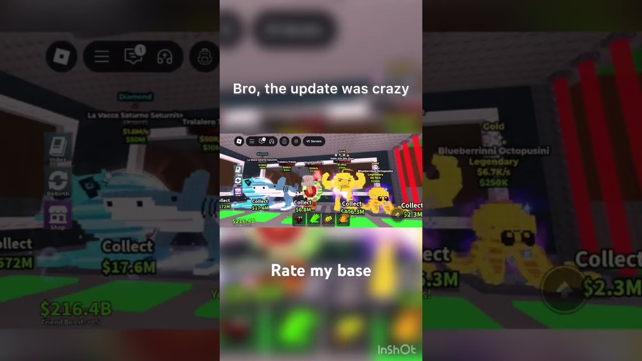 This Update Was Crazy Gaming Roblox Brainrot 