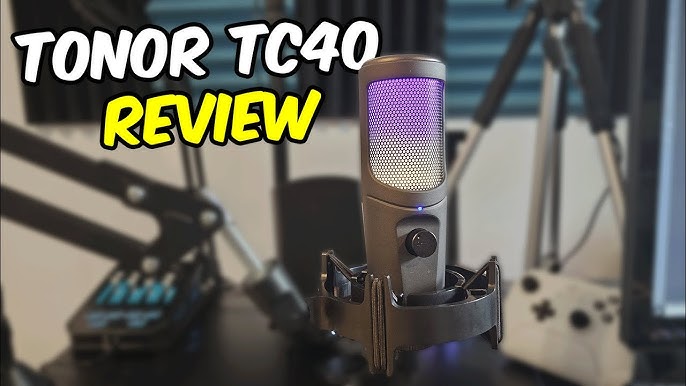 Best USB Condenser Mic in 2023?  Tonor TC40 RGB Review 