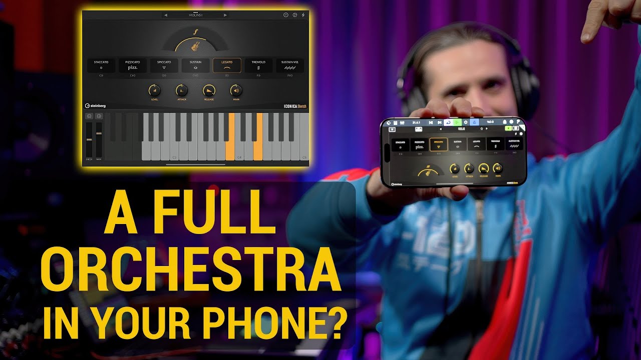 A Production Powerhouse and a Full Orchestra in Your Pocket | Iconica Sketch & Cubasis 3.7