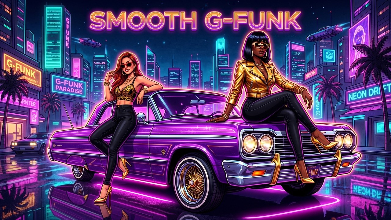 「D'YO」G-Rap G-Funk R&B Indie Soul Cruising West Coast Vibes 🚗💨 G-Funk R&B & Smooth 90s Chill Mix