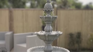 Hướng dẫn cách lắp đặt đài phun nước trụ đứng cực đơn giản