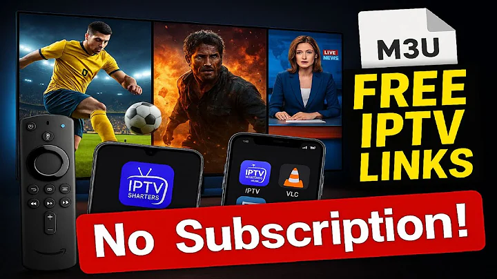 Free IPTV Links 2025 | Watch 36,000+ Channels with No Subscription!