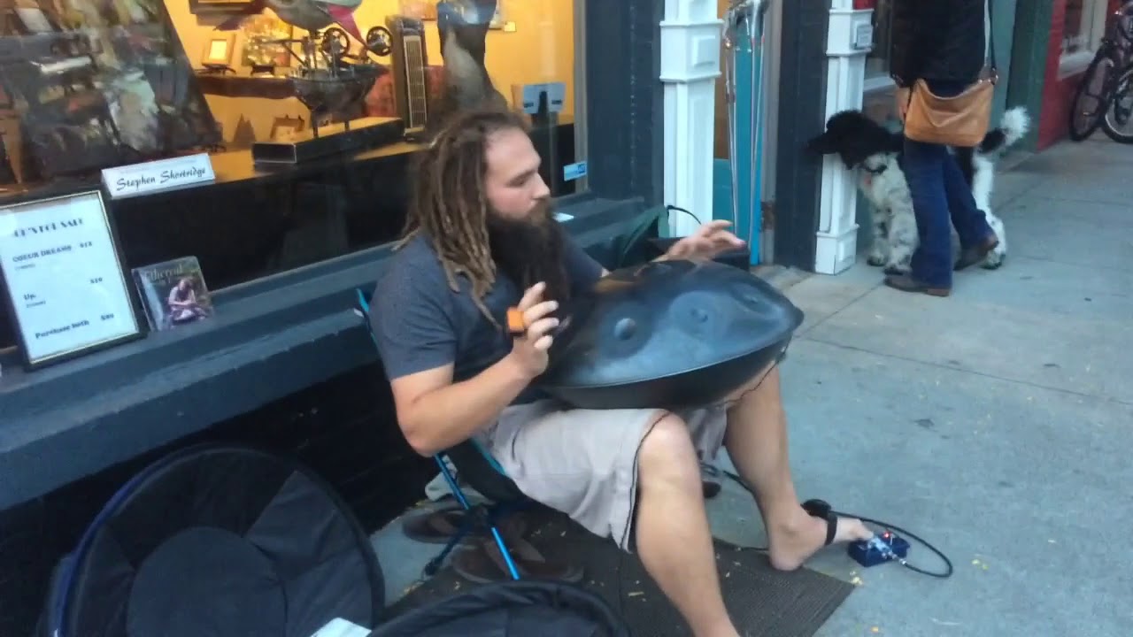 Handpan beats on loop