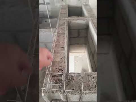 بلوك مصمت حول فتحات المناور