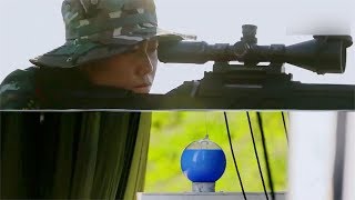 Chinese female sniper hits five hidden targets in five shots 350 meters away screenshot 5