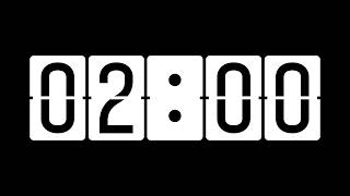 2 Minute Timer with Alarm ⏰ | 2 Minute Countdown Timer | Calm Countdown