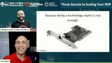 1/3 Secrets to Scale Your MSP: Build an Unbeatable Advantage