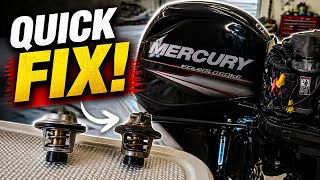 Replacing the Thermostat on a Mercury Outboard (40-60HP)