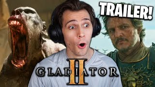 Gladiator II (2024) - Trailer 2 REACTION!!