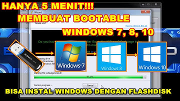 HANYA 5 MENIT!!! Cara Membuat Bootable Flashdisk Windows 10
