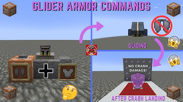 Command Block Tutorial #269: Glider Armor Commands in Minecraft (1.21.4+)