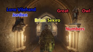 Elden Ring - Level 1 Sekiro cosplays squad vs Malenia, Blade of Miquella