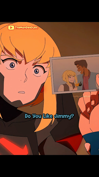 Supergirl Has a Crush On Jimmy Olsen?! | #youtubeshorts #shorts #superman #supergirl #dccomics #dc