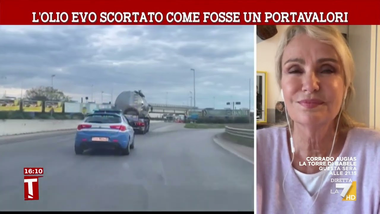 L'olio evo scortato come fosse un portavalori